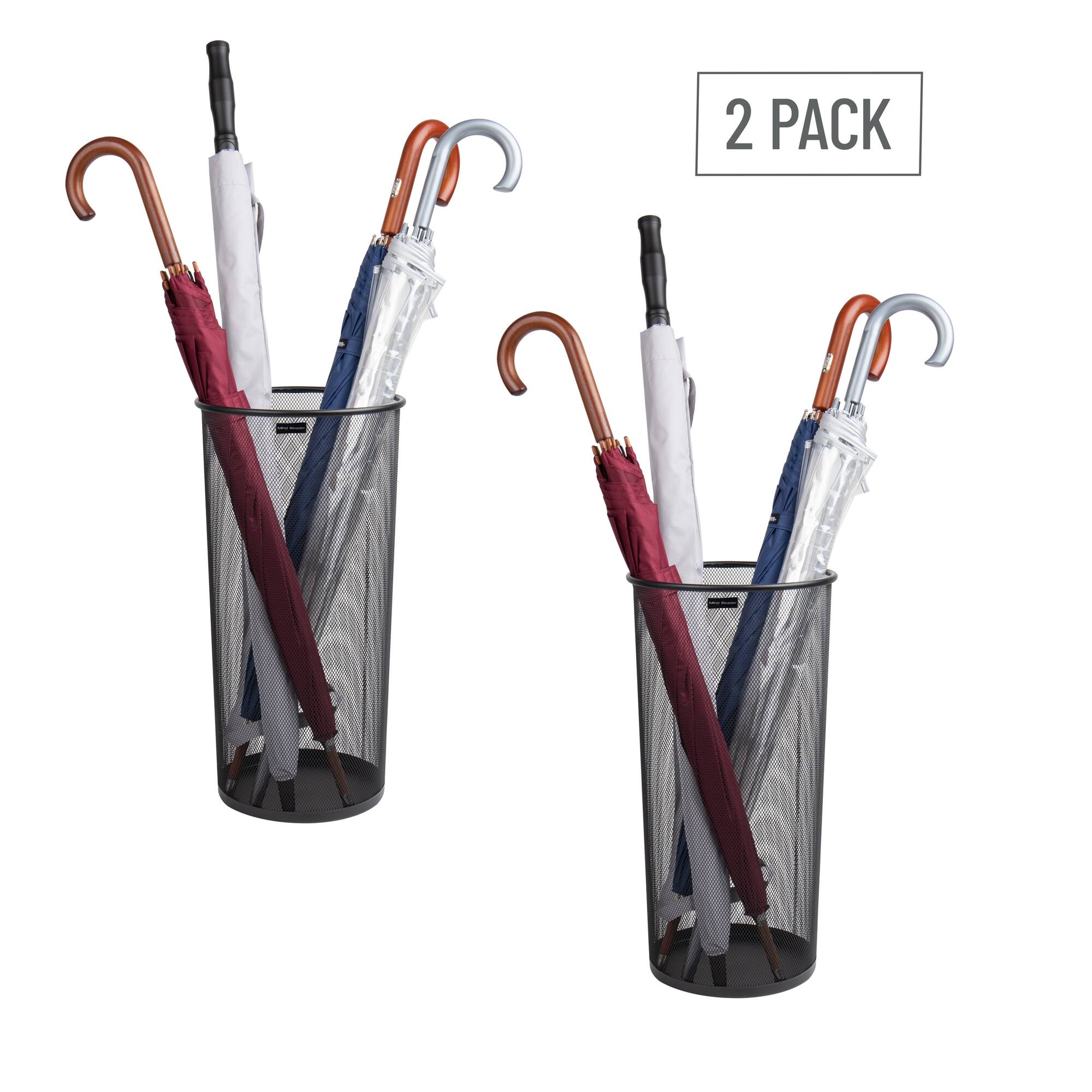 Mind Reader Network Collection Metal Mesh Umbrella Stands, 2ct.